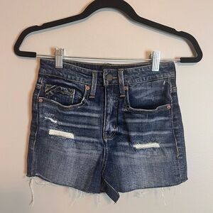 NWOT Buckle Black Fit No. 35 Denim Distressed Women's Shorts Size 25